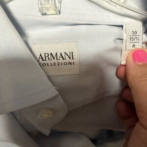 Armani Collezioni Sky Blue Shirt